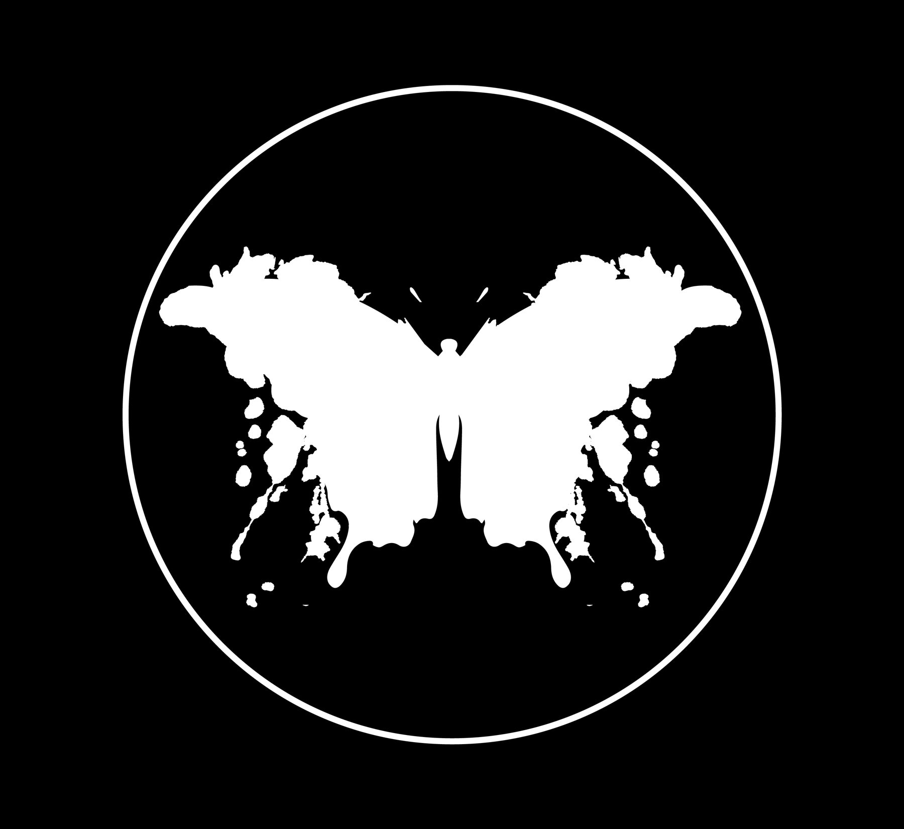 Revolutions butterfly mark, standing in for Kyle's portrait